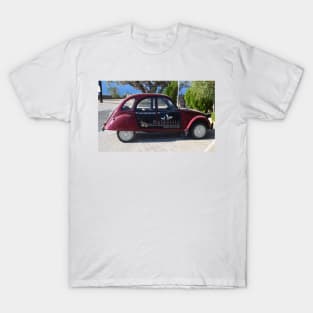 Citr oen 2 CV Red Crete Duck T-Shirt